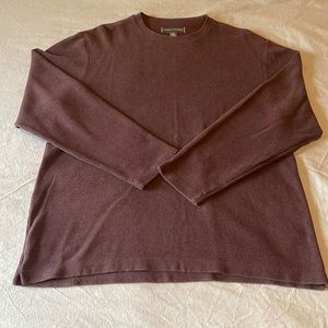 Banana Republic XXL burgundy crewneck sweater in terrific shape